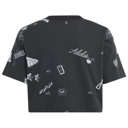 Adidas Παιδική κοντομάνικη μπλούζα JG BLUV Q3 AOP